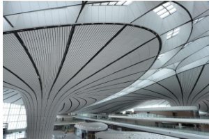 一起來，走進北京大興國際機場航站樓——一組航站樓內(nèi)部裝飾美圖2