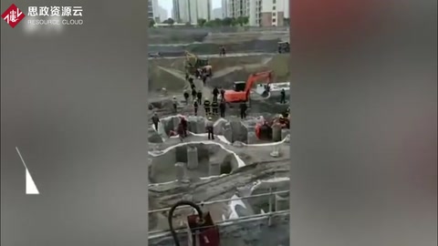 揚州一安置小區(qū)擅自復(fù)工致塌陷，造成5死1傷