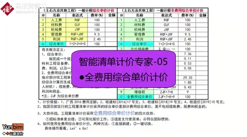 智能清單計價專家—全費(fèi)用綜合單價計價