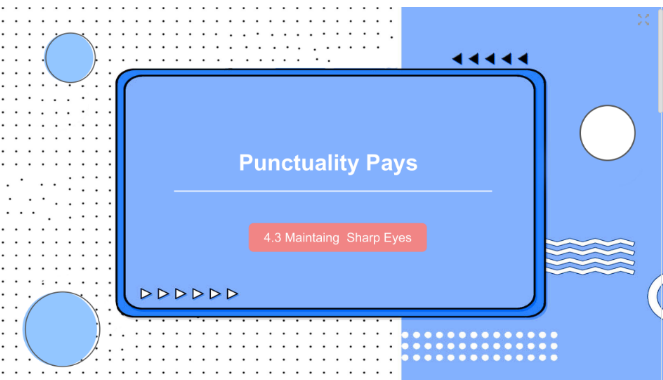 PPT<em>課件</em>：通識課：《<em>大學</em><em>英語</em>B層次—Punctuality Pays》