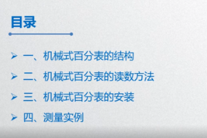 百分表<em>的</em><em>使用方法</em>