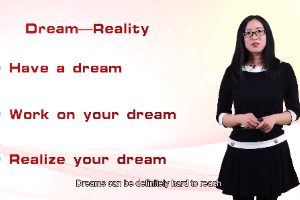 <em>微</em><em>課</em>：英語專業(yè)《Do <em>you</em> have a dream》