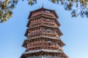 佛宮寺釋迦塔，又稱<em>應縣</em><em>木塔</em>