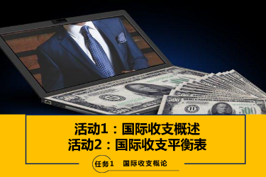 <em>課件</em>：<em>國際金融</em>、金融服務(wù)與管理、國際經(jīng)濟(jì)與貿(mào)易<em>專業(yè)</em>《<em>國際金融</em><em>實(shí)務(wù)</em>—1.1&2國際收支的概念與平衡表》